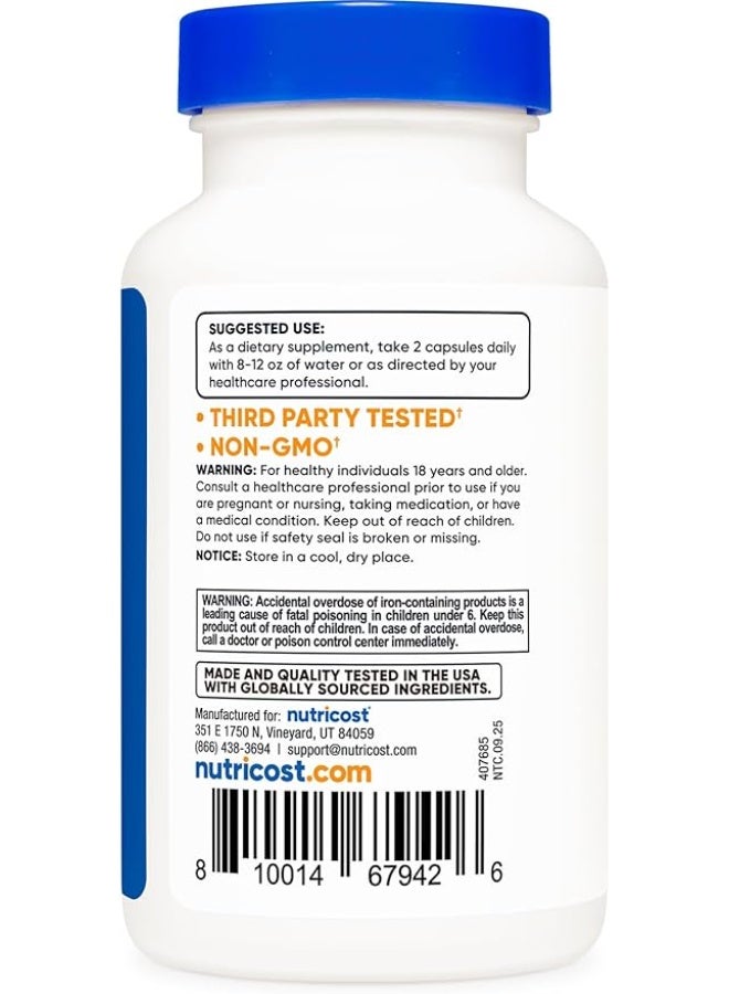 نوتريكوست، فيتامينات متعددة، بروبيوتيك + 22 فيتامين ومعادن، 120 كبسولة - Image 2